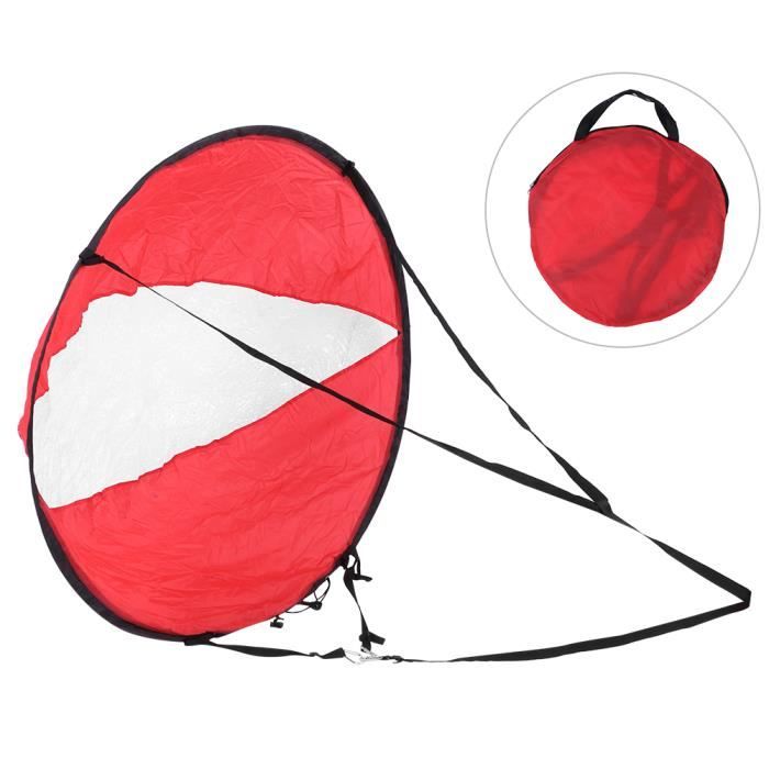 Voile De Kayak Pliable 108 Cm - Accessoire Vent Dans Le Vent Pour Kayak, Canoë, Bateau - PVC Durable