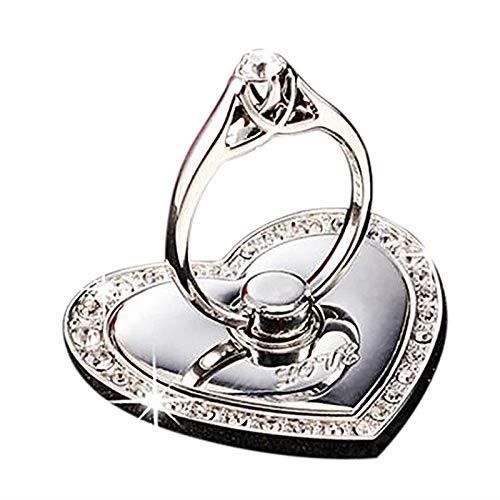 Support De Téléphone Bureau En Forme De Fleur Dorée - Bague Rotative 360° - Compatible Avec La Plupart Des Smartphones Et Tablettes