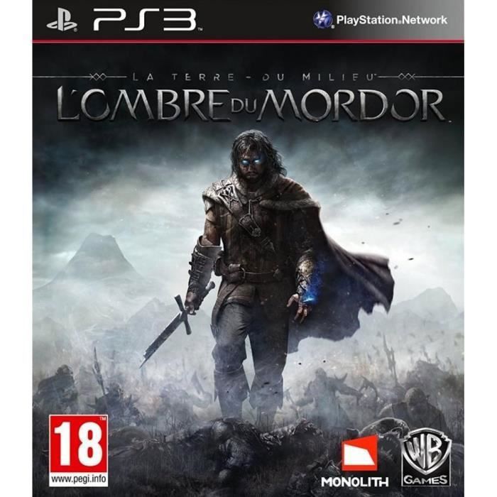 Middle Earth Shadow of Mordor Jeu PS3