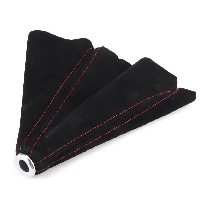 Protection Pommeau Vitesse Cuir PU Housse Levier De Vitesse Cuir PU - Protection Anti-poussière Universelle Accessoire Auto Intérieur Antidérapant