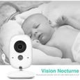 PD17229-Moniteur Bébé, BOIFUN Babyphone Vidéo Caméra Surveillance Numérique Sans Fil avec 3.2”LCD, VOX, Vision Nocturne, Commu-1