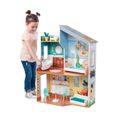 KidKraft - Maison de poupées Emily en bois avec 10 accessoires inclus-1