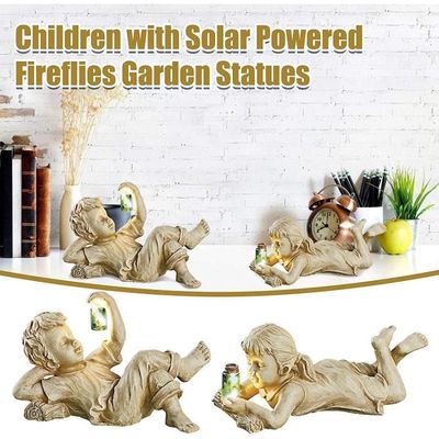 Renquen Pot de luciole lumineuse à énergie solaire pour enfants - Statue et  sculpture fantaisistes pour jardin - D153 - Cdiscount Jardin