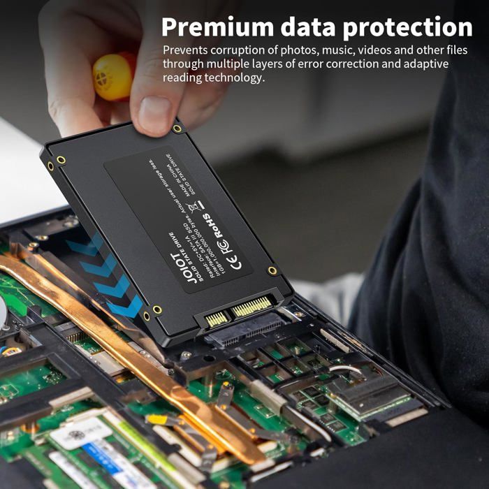 PNY CS900 SSD Interne SATA III, 2.5 pouces, 1To, Vitesse de lecture jusqu'à 535MB/s Fiche
