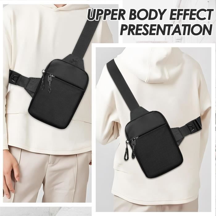 Petit Sac Bandouli re Pour Homme Et Gar on Imperm able L ger