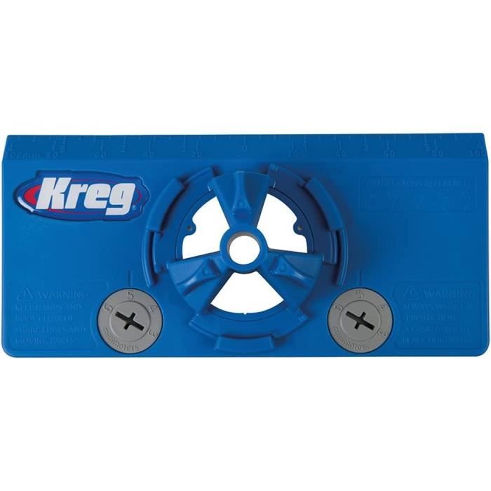 KREG BOORMAL VERBINDINGSSYSTEEM MET 2 BOORGATEN 9,5MM R3-INT