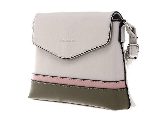 Bolso Bandolera Bruno Banani Con Solapa - Color Rosa, Elegante Y Funcional, 27x18x4 Cm