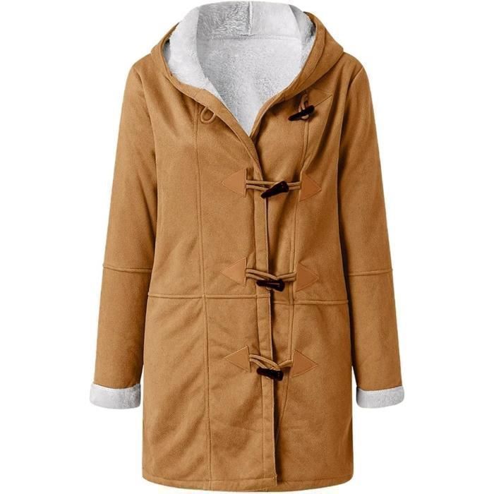 Tenue avec store manteau marron