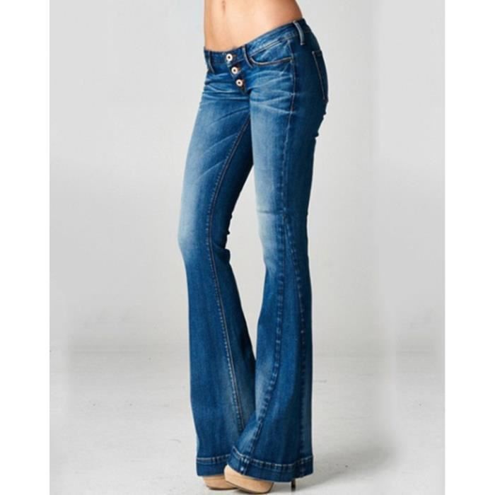 Pantalon taille basse bootcut online
