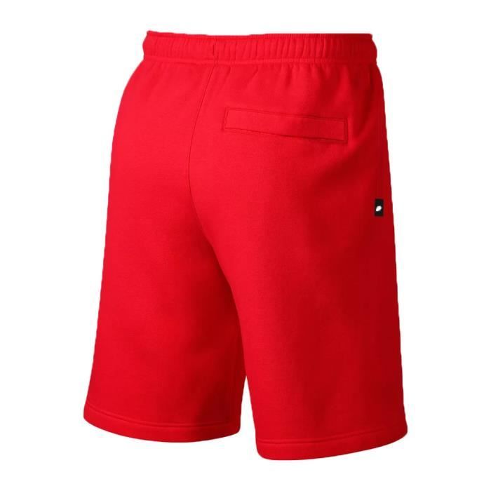 Short Rouge Homme Nike Just do it Red Cdiscount Pret a Porter