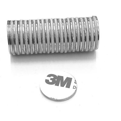 Wukong Lot De 10 Aimants Néodyme Puissants 25x2mm – Super Puissance, Adhésifs Pour Bricolage, Bureau, Cuisine Et Maison