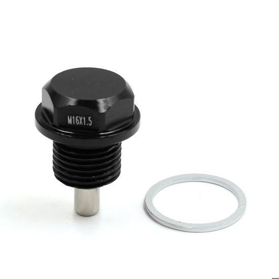 Bac Vidange Huile Moteur Bouchon De Vidange M12 X 1.5 X 17mm Aluminium Rouge - DP107-3 - Piece Vidange Voiture