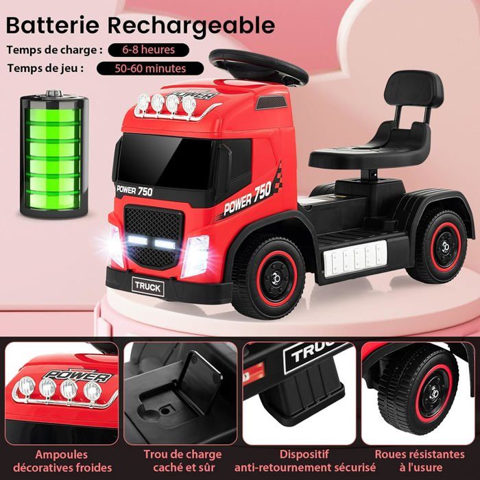 Véhicule porteur a batterie hot sale