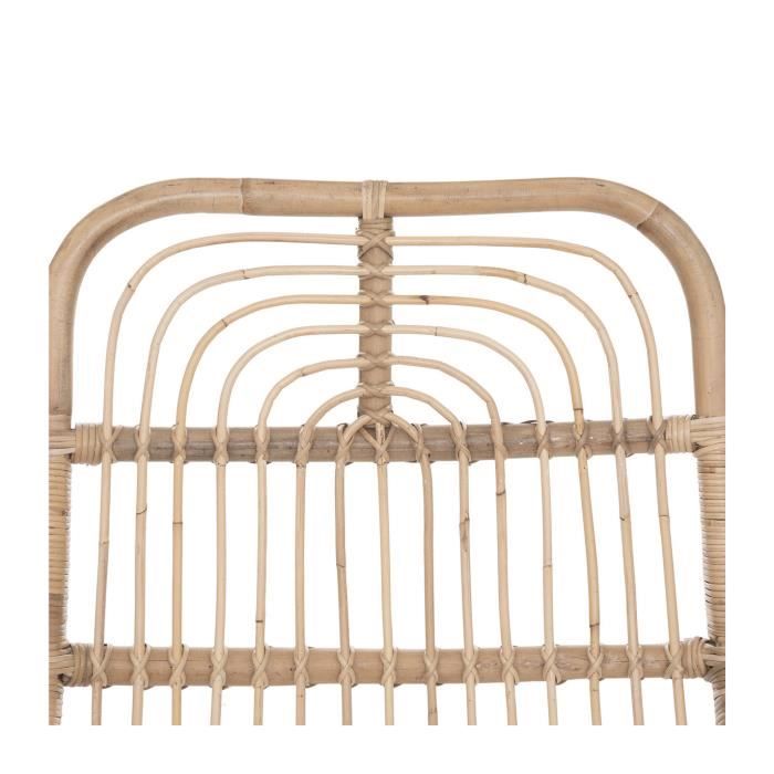 Fauteuil Keko métal rotin - Atmosphera Créateur d'intérieur - Maison
