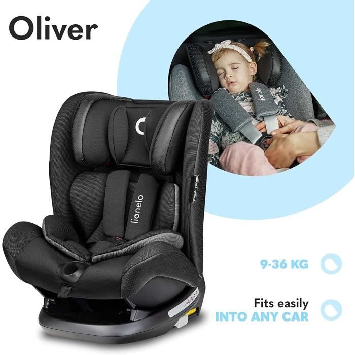 KIDIZ® Siège auto pour enfant, bébé, Isofix Top Tether