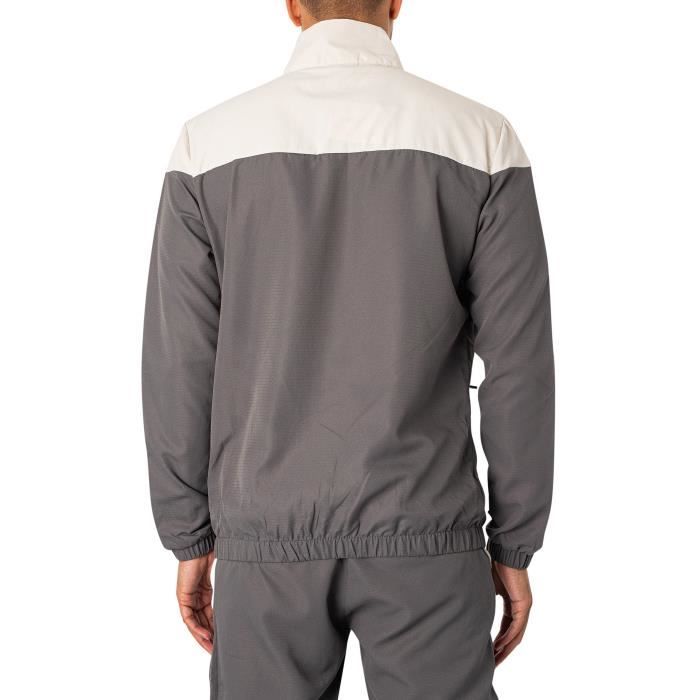 Veste de survetement Ellesse Tomana Homme Beige Poches zippees et ourlet elastique Beige Cdiscount Pret a Porter