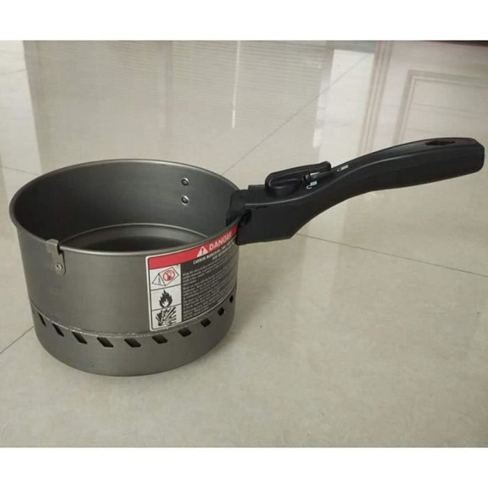 Poignée Amovible Universelle Pour Casserole Et Wok - Résistante à La Chaleur - Noire - Pratique Et Solide