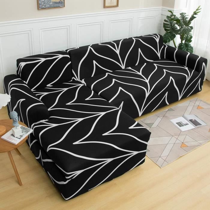 Housse De Canape D Angle Avec Appui Tete Amovible