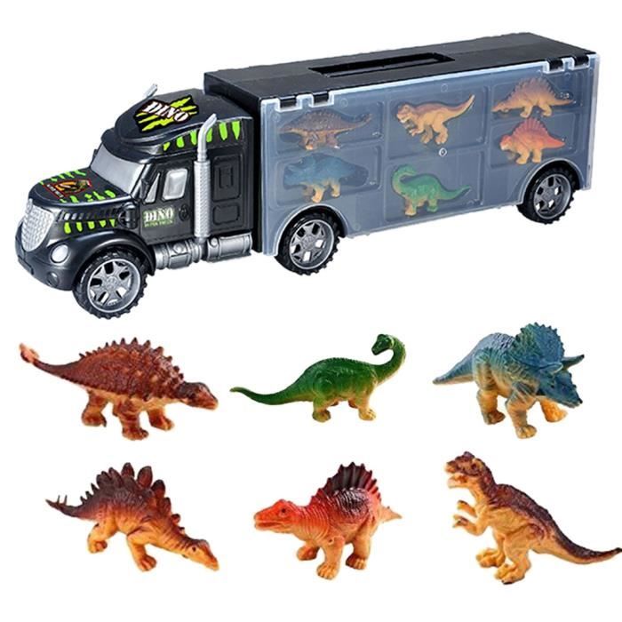 Camion Transporteur de Voitures avec Dinosaure, Dinosaure Jouet