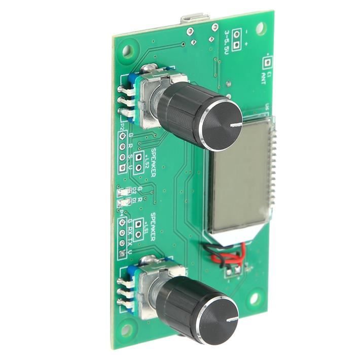 Module Radio FM Numérique Stéréo DSP PLL - Récepteur FM Pratique Pour Composants Électroniques Et Usage Professionnel
