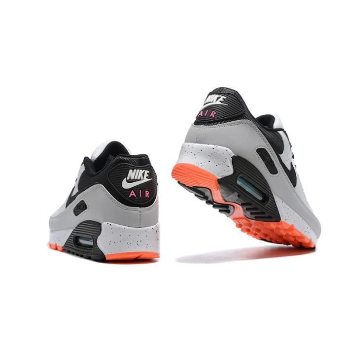 Nike Air Max 90 baskets pour hommes Gris noir Cdiscount Chaussures