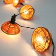 Guirlande lumineuse extérieur - LUMISKY - COTTAGE - 5.70 m - 10 globes transparents - LED blanc chaud-4