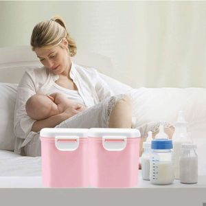 Distributeur De Lait En Poudre 5 Couches Empilables - Portable, Anti-déversement - 210x70 Mm
