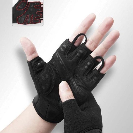 RDX - Gants d'exercise (Gym) - cuir d'haltérophilie - Homme