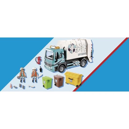 Cdiscount : Playmobil Camion Poubelle Recyclage à 15,99 €