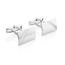 STERLL Homme Boutons de Manchette Mariage Argent 925 Bross/és Avec un Bande Oxyd/ée Paquet Cadeau Cadeaux Pour Hommes
