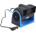 CLIMATISEUR MOBILE Refroidisseur d\'air silencieux 2 vitesse réglable mini de ventilateur de voiture du véhicule 12V
