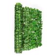Clôture pare-vue Blumfeldt Fency Bright Leaf 300x100 cm hêtre-vert clair-0