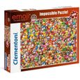 Puzzle Emoji 1000 pièces - Clementoni - Impossible Puzzle - Pour adultes - 14 ans et plus-0