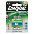 Chargeur Energizer NiMH rechargeable EN-EXTRE2300B2 AA 1,2 V 2300 Mah-0