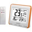 La Crosse Technology WS6811WHI-ORA Station de températures intérieure/extérieure Orange et Blanc-0