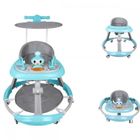 Trotteur Bébé Musical 3 en 1 - XUANYU - Charge Max 20 KG - Hauteur Réglable - Anti-renversement - Pour 6-20 Mois - Bleu