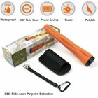 LEXLIFE Détecteur de Métaux Pinpointer, Détection de pointeur Portable LED IP66 étanche, 360° Scan Haute Sensibilité Sens Détecteur