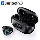 WOZWE Écouteurs de sport sans fil Bluetooth 5.3 à clipser, écouteurs d'appel stéréo HD à suppression de bruit, Oreillettes Bluetooth