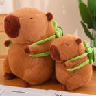 Jouet en peluche - XIAOHUOLONG - Capybara Kawaii - 9.05 pouces - Marron - Cadeau pour enfants