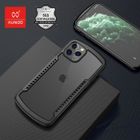 Étui pour iPhone 11 Pro, XUNDD Coque Transparent Silicone DIY Antichoc avec SGS Certification, Conception PSP - Noir