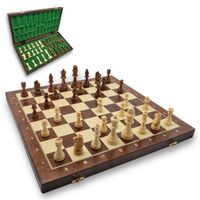 Jeu d'échecs en bois - AMAZINGGIRL - Echecs Jeu Echec Echiquier - Mixte - Adulte - 20 min