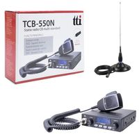 TTi PACK28 CB TCB-550 Radio + PN144 PNI ML145 Antenne avec Aimant 145/ PL Noir