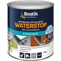Membrane d'étanchéité BOSTIK Waterstop Direct sans Primaire Gris Intérieur et Extérieur - pot 1 kg