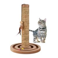 Griffoir pour chat avec jouet intégré - 10045528-0