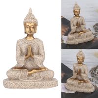 Statuette Bouddha Méditation - Faible Encombrement et Soucis du Détail - 8cm BigBen