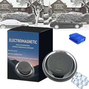 Dégivreur Électromagnétique Voiture 3 Pièces - Anti-Givre Pare-Brise USB Solaire
