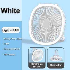 VENTILATEUR DE PLAFOND Ventilateur de plafond blanc - Mini Ventilateur De
