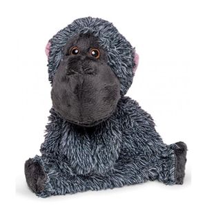 PELUCHE POUR ANIMAL Jouet peluche gorille gris 27 cm pour chien
