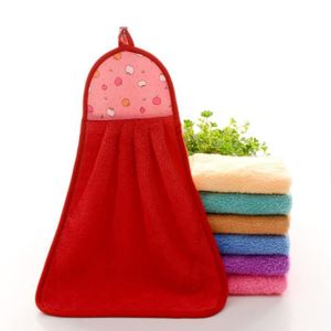AD /_ au /_ Absorbant Serviette à main Cartoon Animal Cuisine Bain Hanging Wipe Doux Serviette