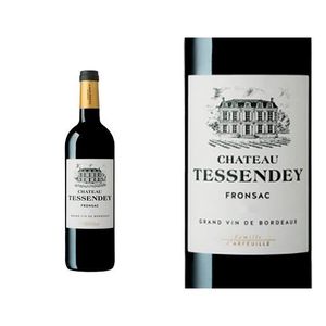 VIN ROUGE Château Tessendey 2016 Fronsac - Vin Rouge de Bord
